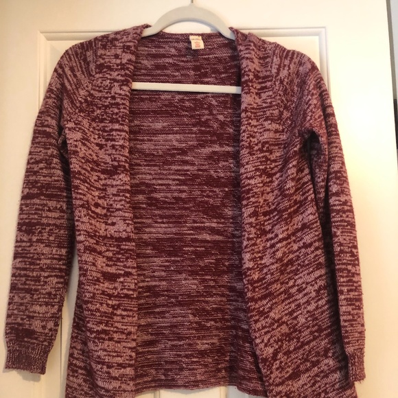 Girls Maroon Sweater - Picture 1 of 4